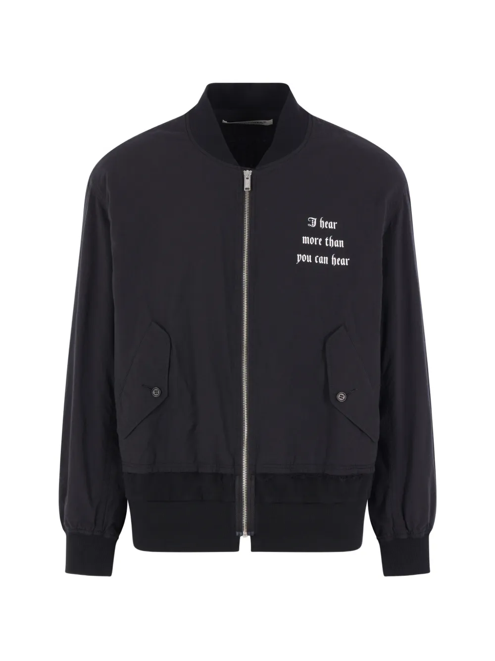 Undercover full-zip cotton jacket - Nero