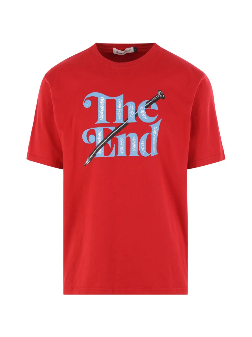 Undercover print short-sleeve T-shirt - Rosso