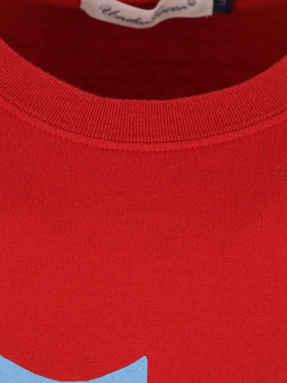 Undercover T-shirt met print en korte mouwen Rood