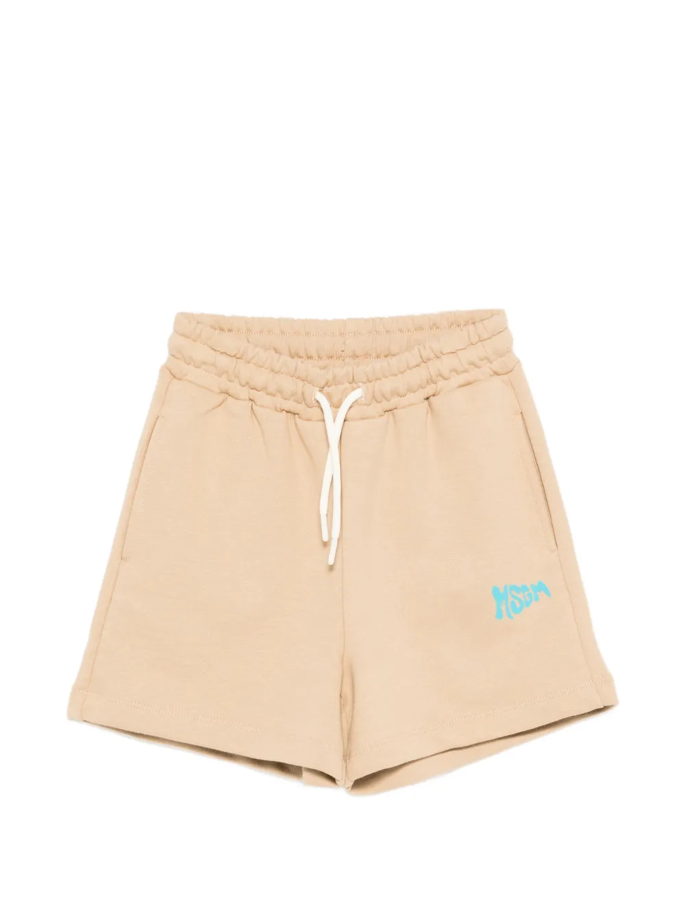MSGM Kids drawstring shorts - Toni neutri