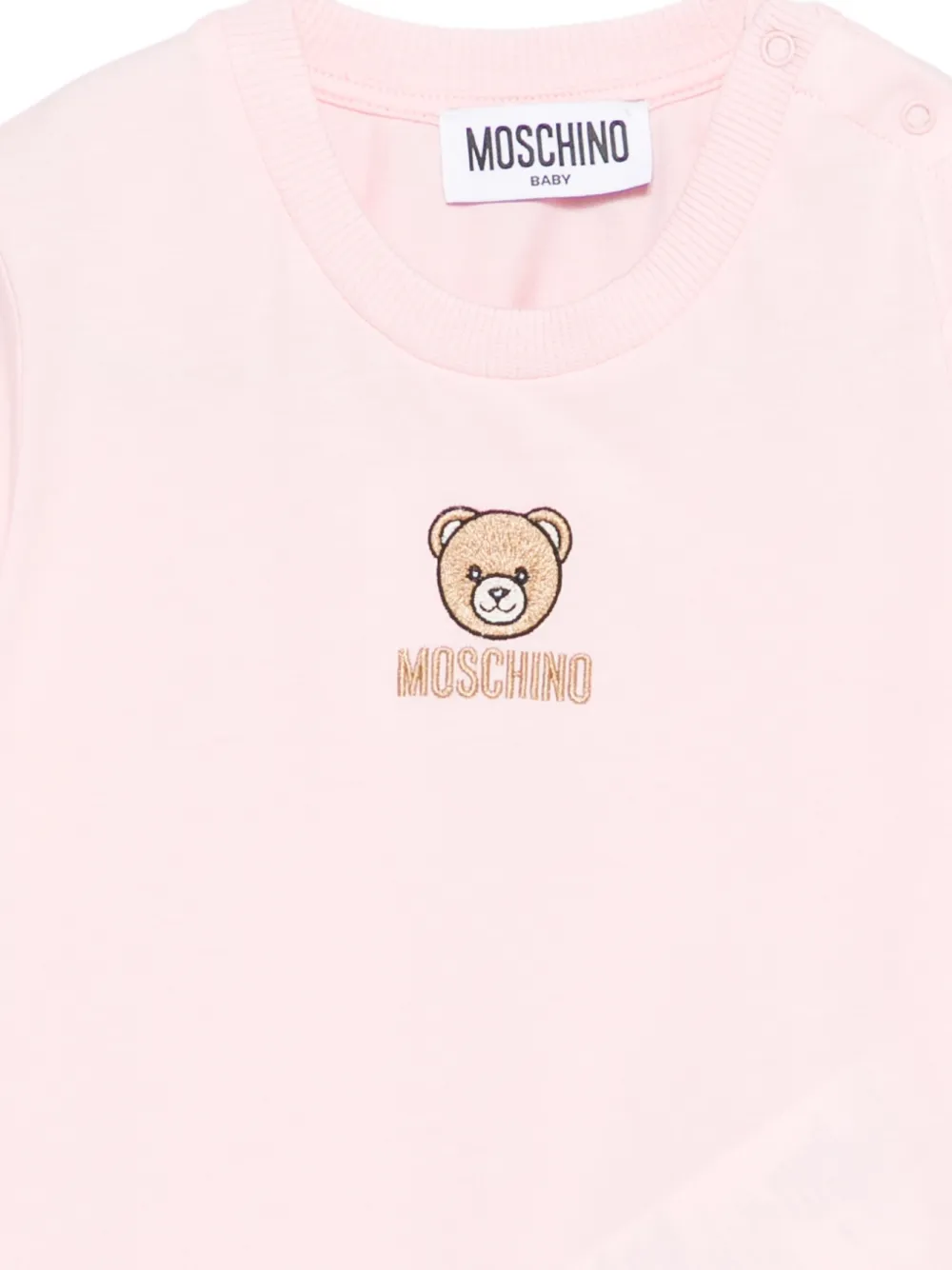 Teddy-Embroidered T-Shirt