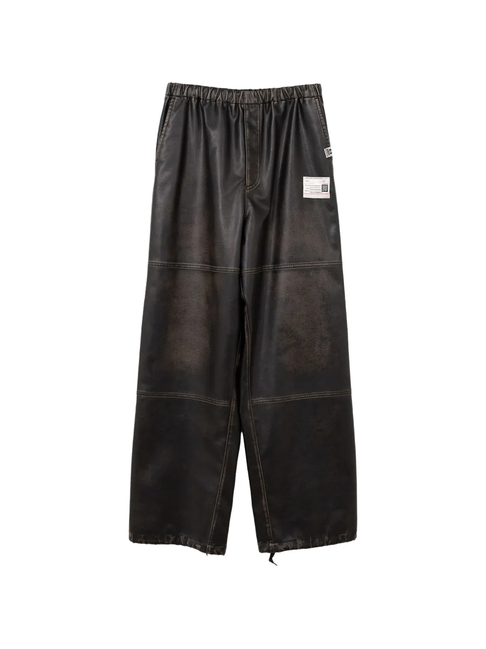 Maison MIHARA YASUHIRO panelled trousers - Nero
