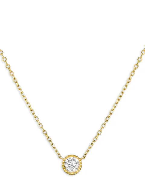 Dinny Hall lab-grown solitaire-diamond necklace