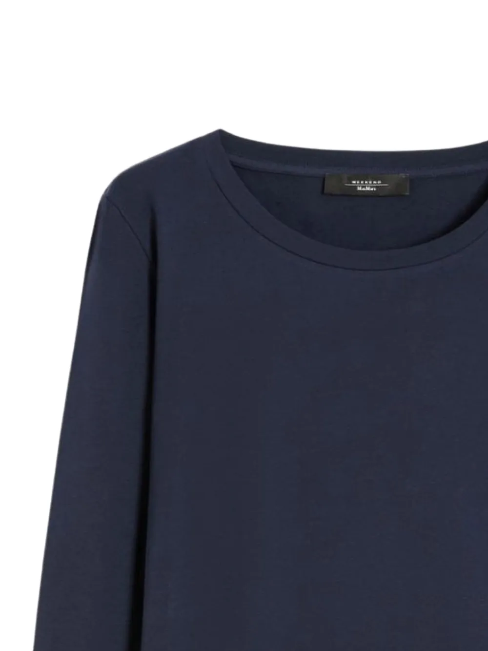  Weekend Max Mara Camiseta De Manga Larga - Azul 
