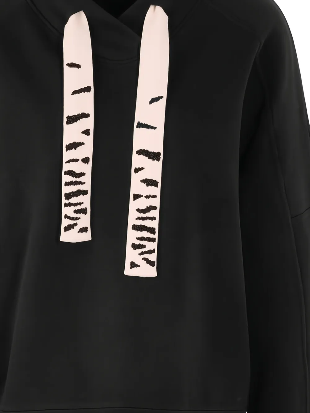  Marccain Straight-hem Sweatshirt - Black 