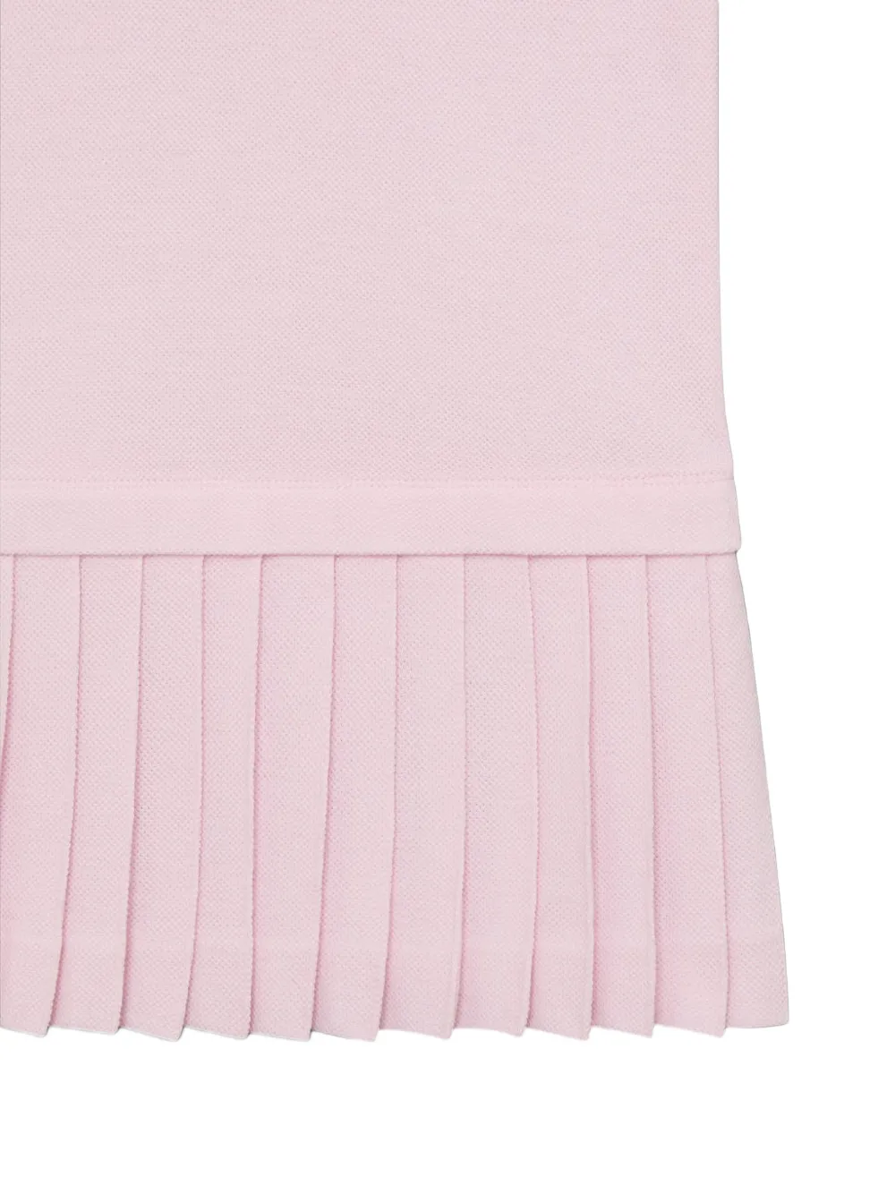 Thom Browne Kids Geplooide polojurk Roze