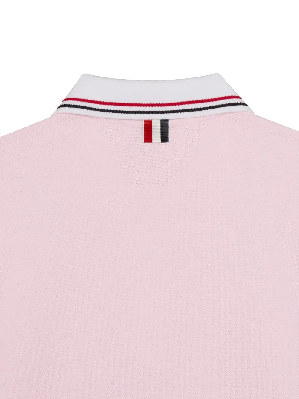 Thom Browne Kids Geplooide polojurk Roze