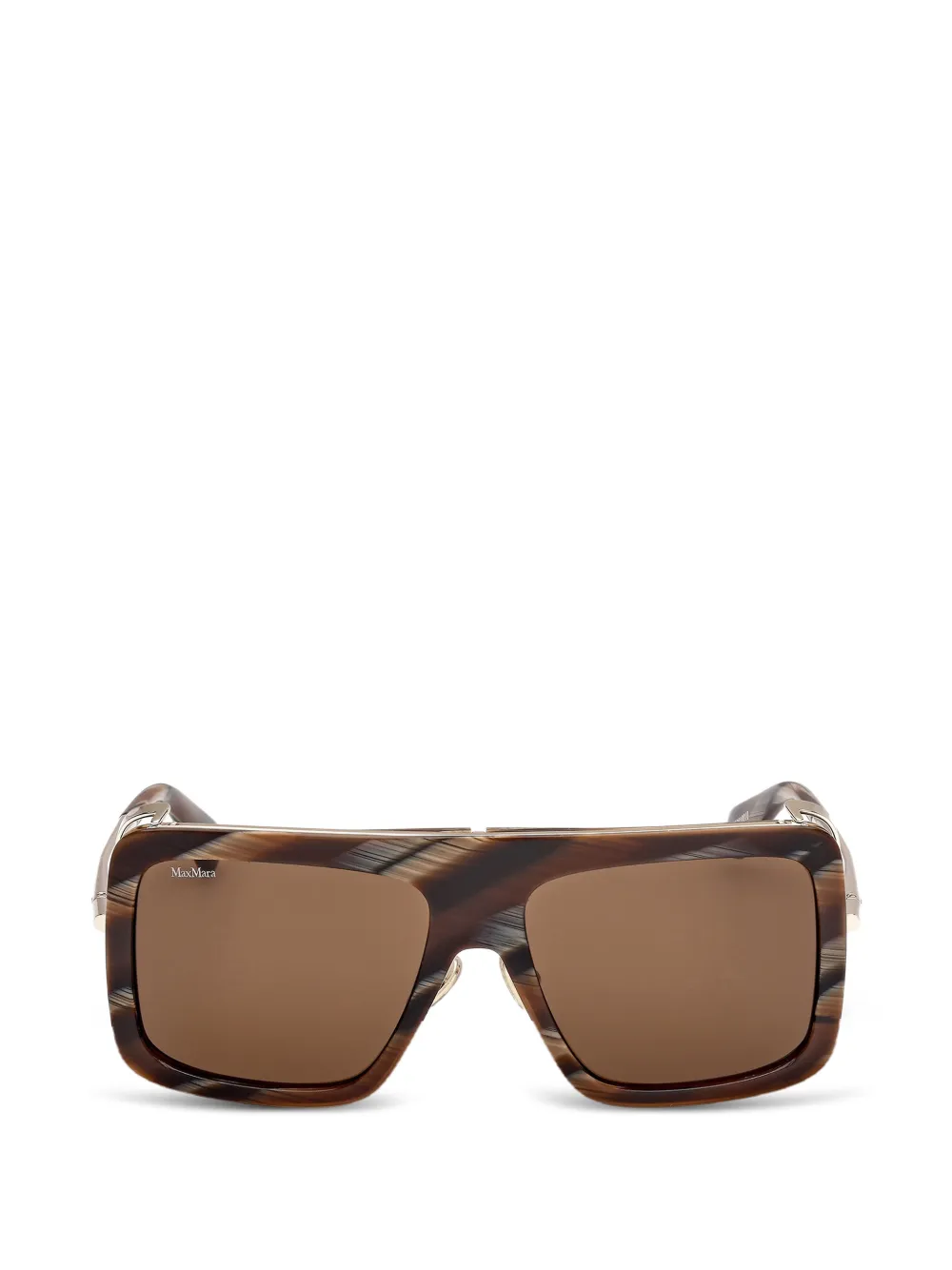 Max Mara Eyewear square-frame sunglasses - Marrone