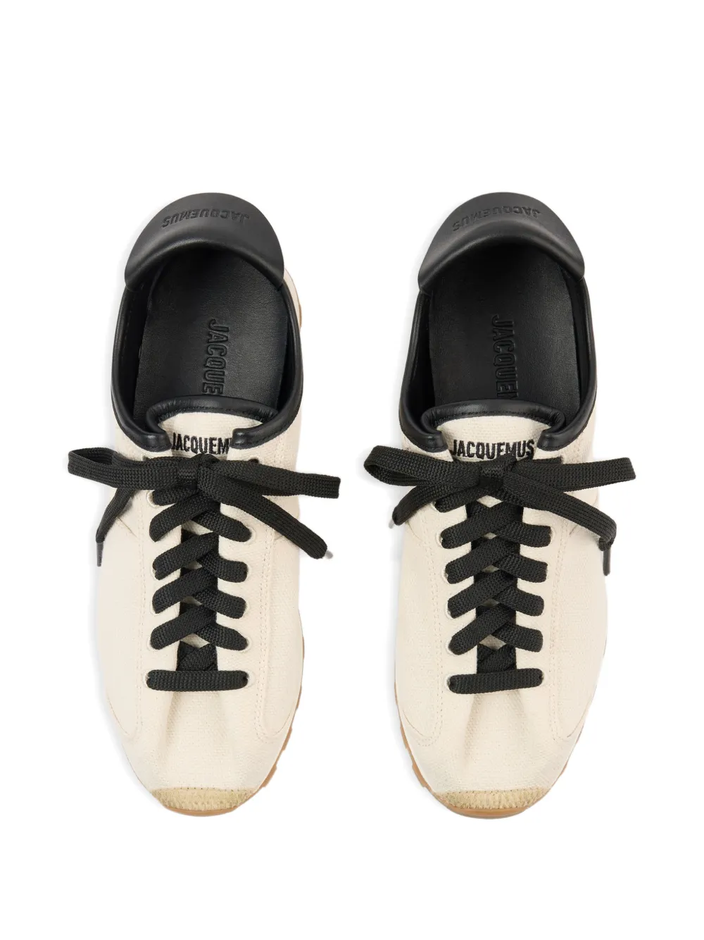 Jacquemus Leren sneakers Beige