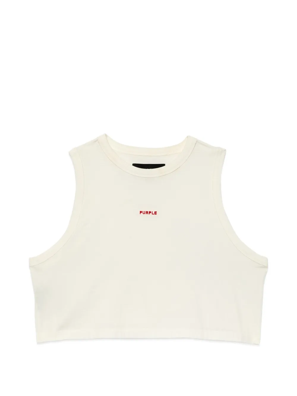 Purple Brand wordmark sleeveless tank top - Toni neutri