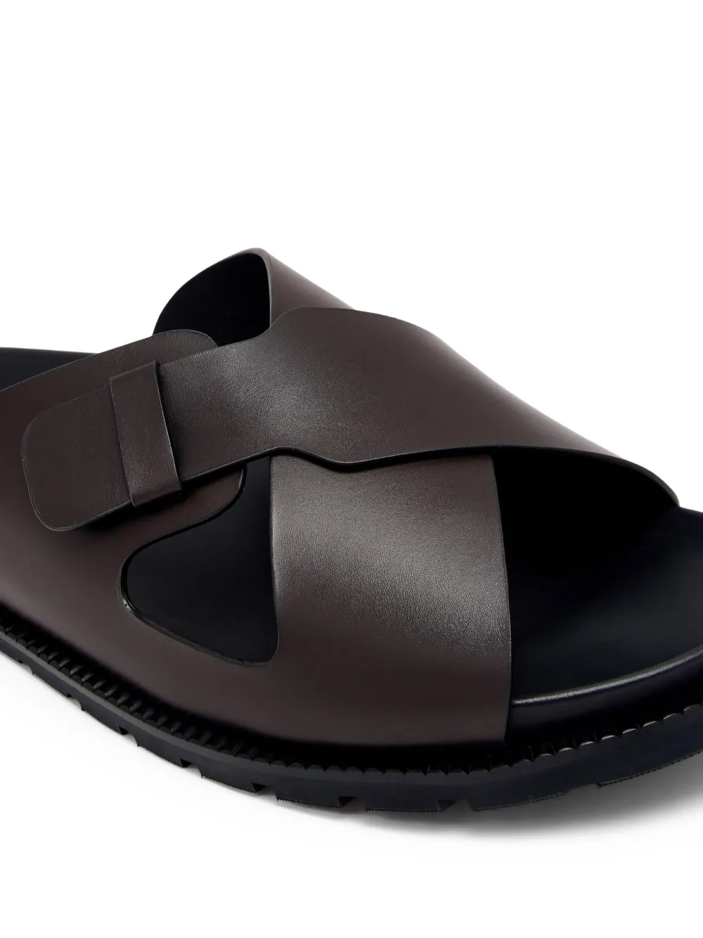 Neil Barrett Sandalen met bandjes Bruin