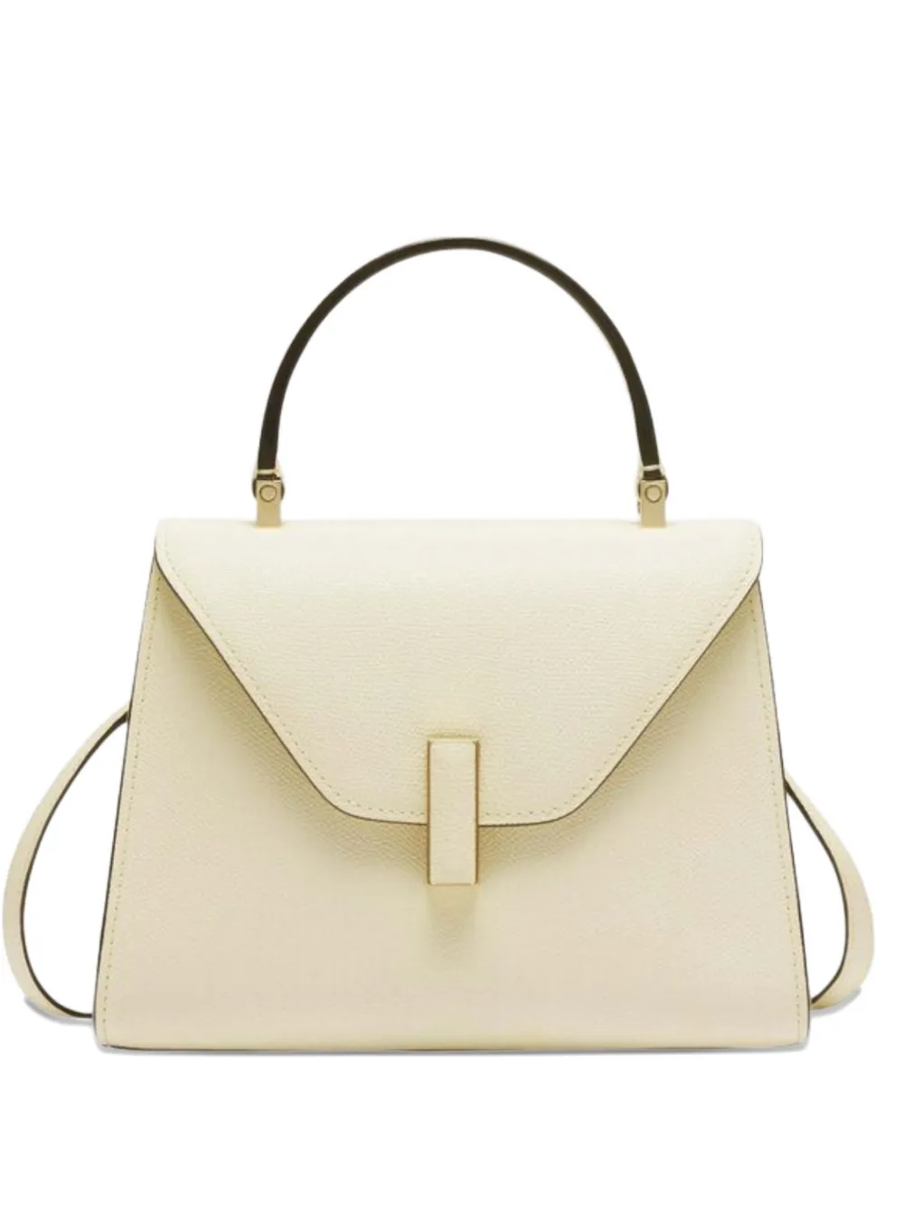 Valextra Iside leather tote bag - Toni neutri