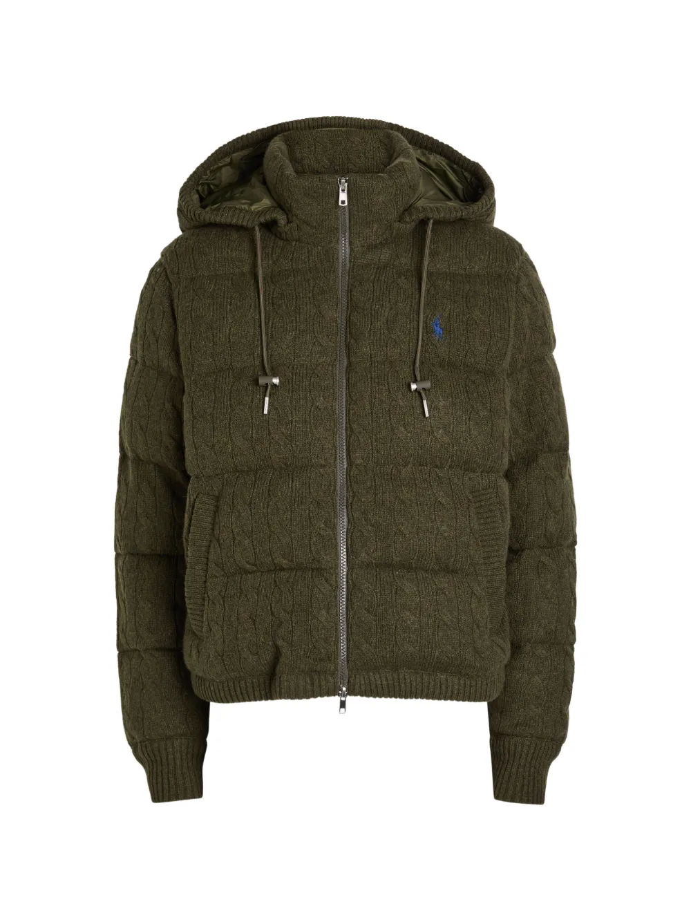 Polo Ralph Lauren hooded puffer jacket - Grün