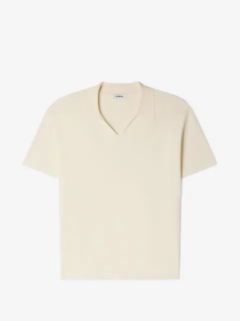 SANDRO T-Shirt mit V-Ausschnitt