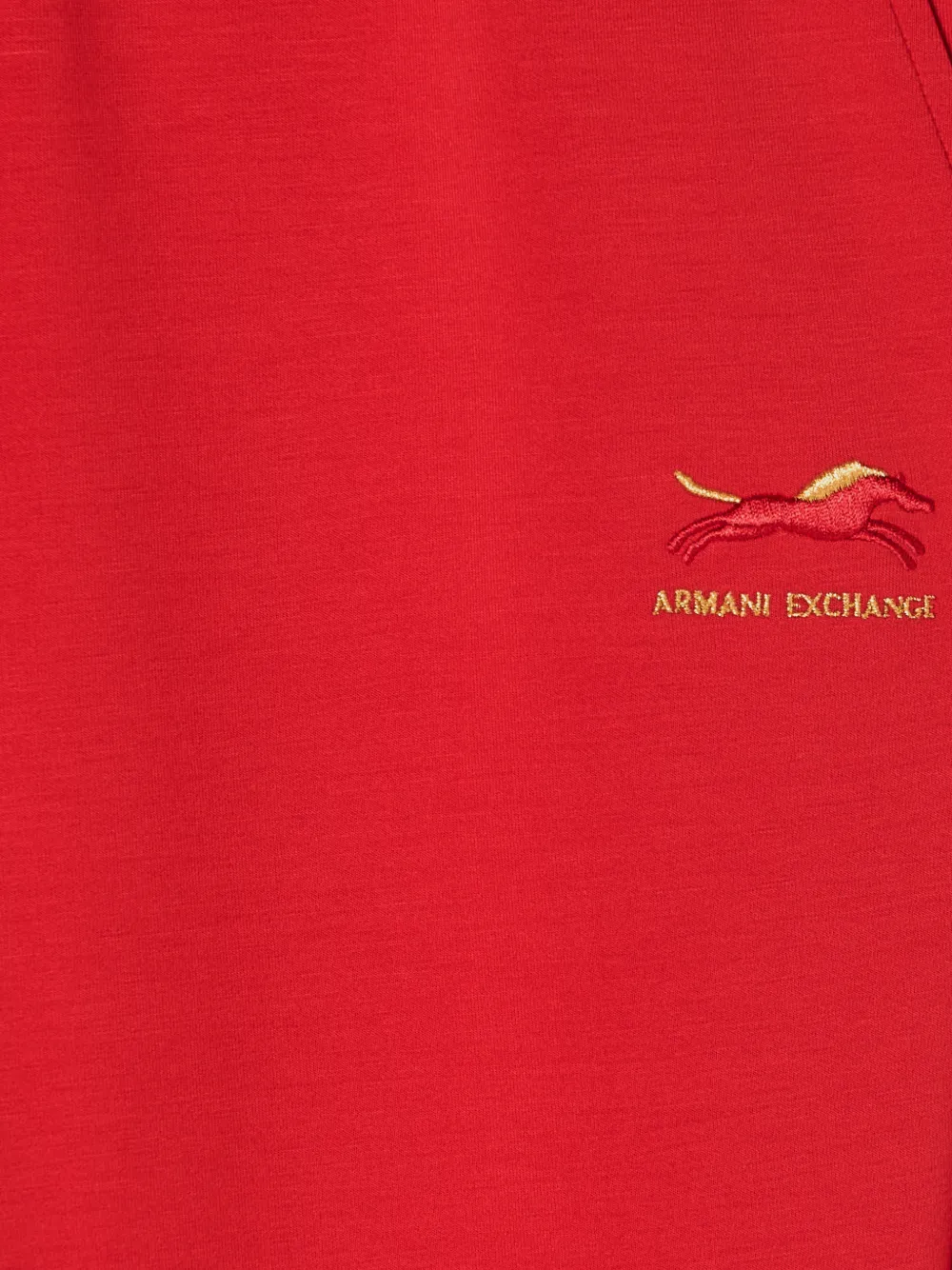Armani Exchange Joggingbroek Rood