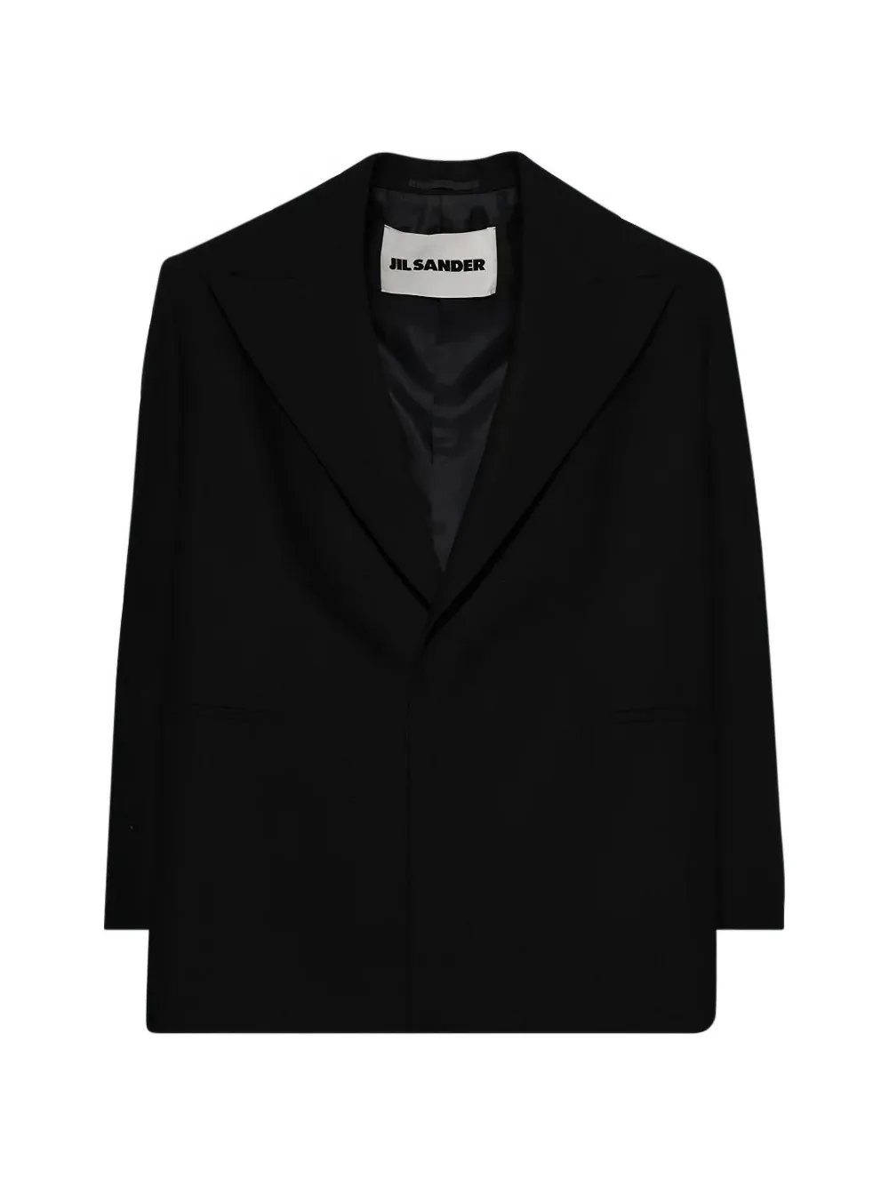 Jil Sander single-breasted blazer - Black