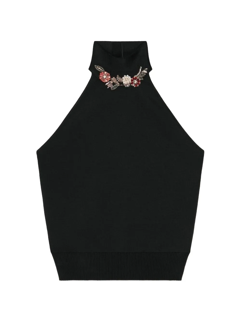 Givenchy embellished halterneck top - Nero