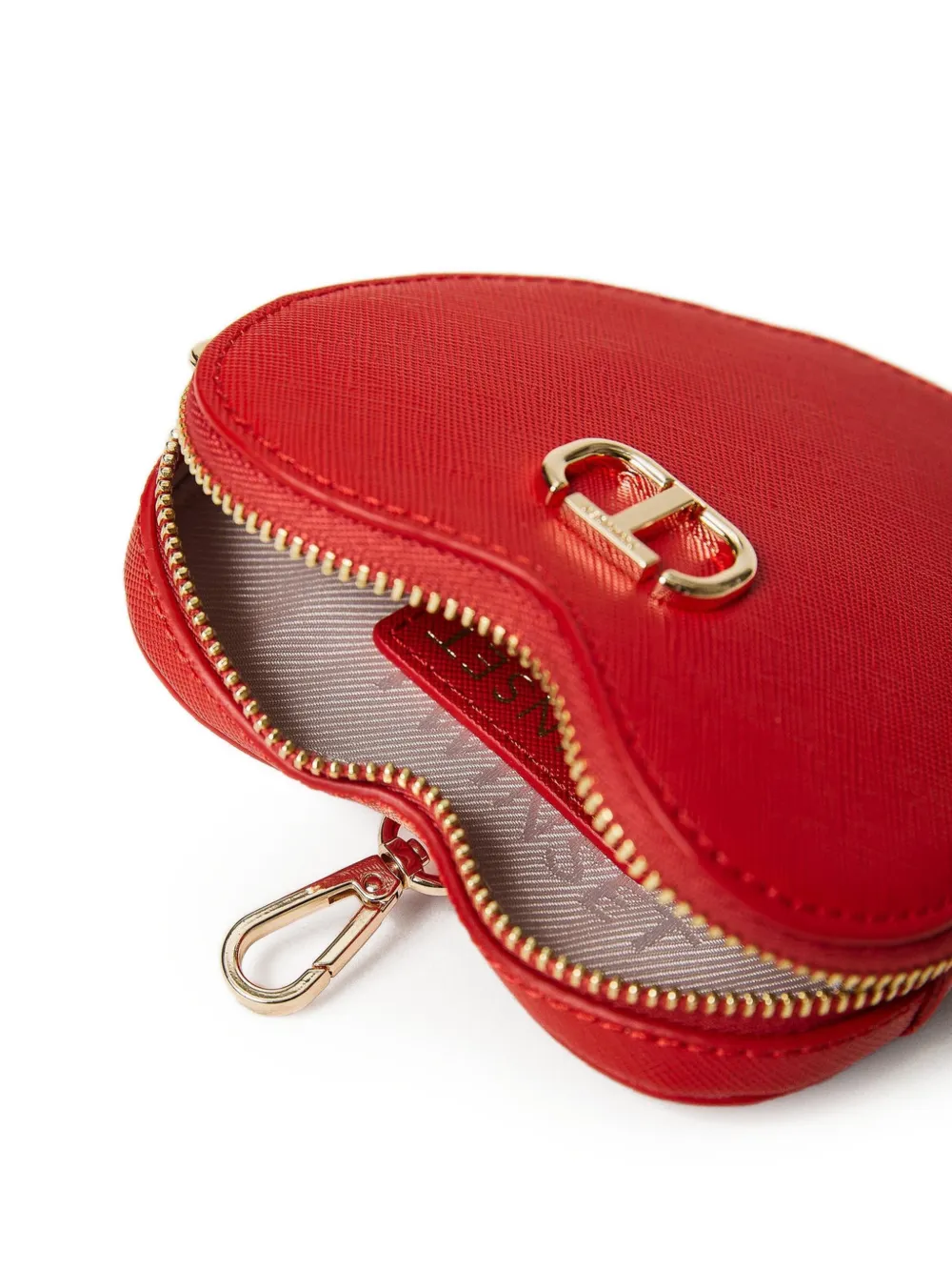 TWINSET Mon Amourheart hoesje met logo Rood