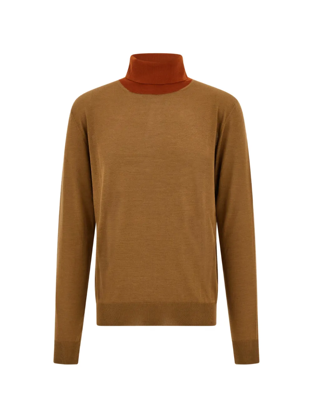 Ferragamo silk turtleneck - Brown