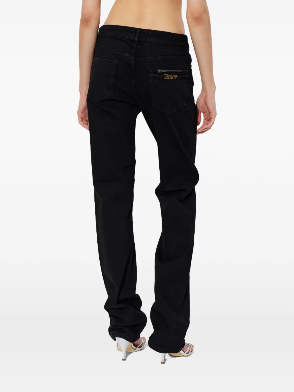 Versace Jeans Couture New Slim Mandy Easy jeans Zwart