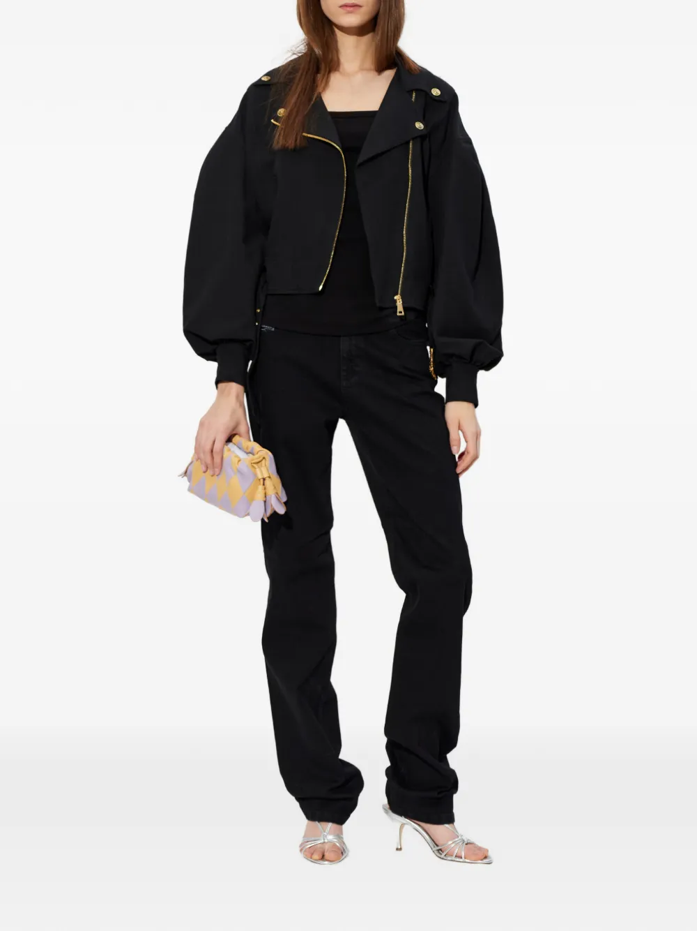 Versace Jeans Couture Vaqueros New Slim Mandy Easy - Negro 