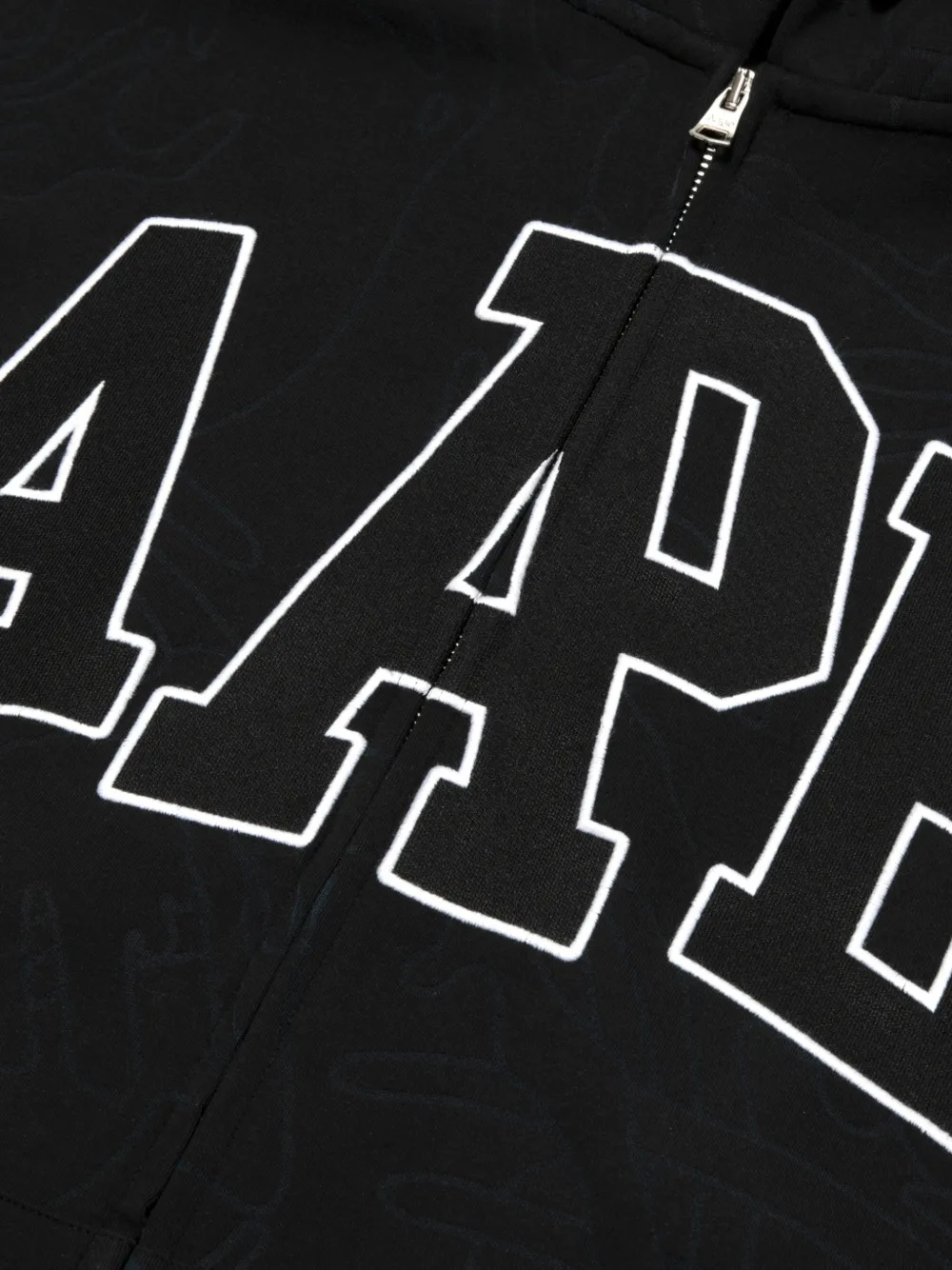 AAPE BY *A BATHING APE® ジップアップ パーカー | ブラック | FARFETCH JP