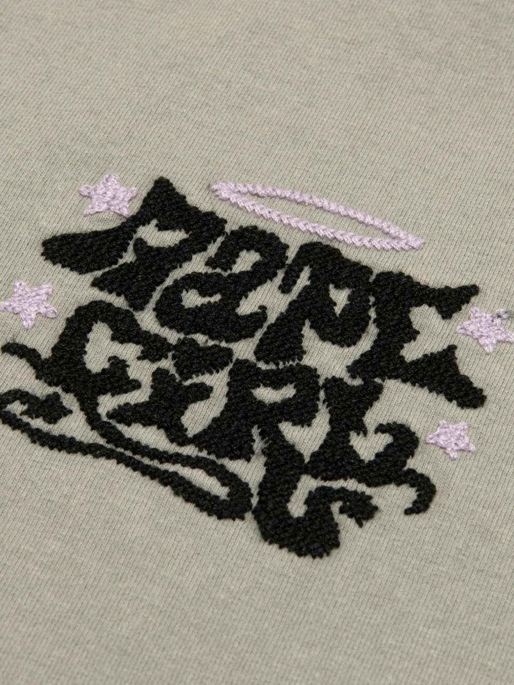 AAPE BY *A BATHING APE T-shirt met korte mouwen en strik Grijs