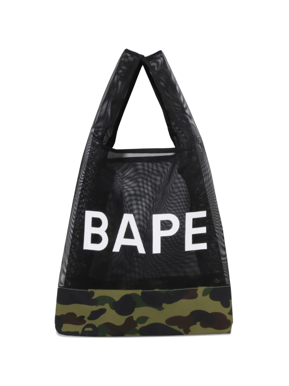 A BATHING APE® Tote Bag mit Camouflage-Print - Schwarz