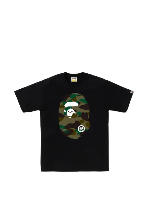 A BATHING APE® camouflage-print T-shirt