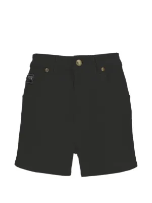 Elisabetta Franchi Gabardine Shorts | Black | FARFETCH