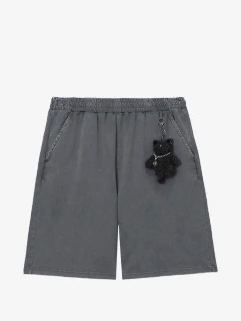 FIVE CM bear-detail shorts