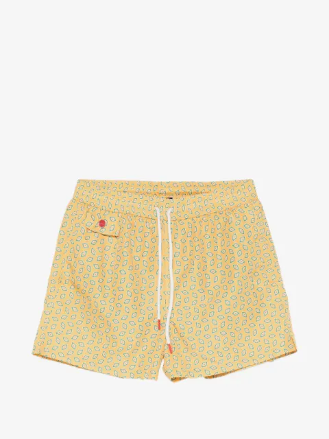 Kiton patterned swim shorts