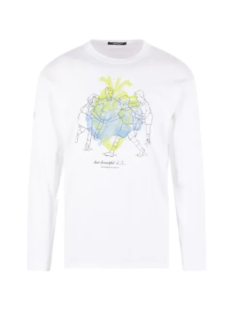 Undercover graphic-print long-sleeve T-shirt