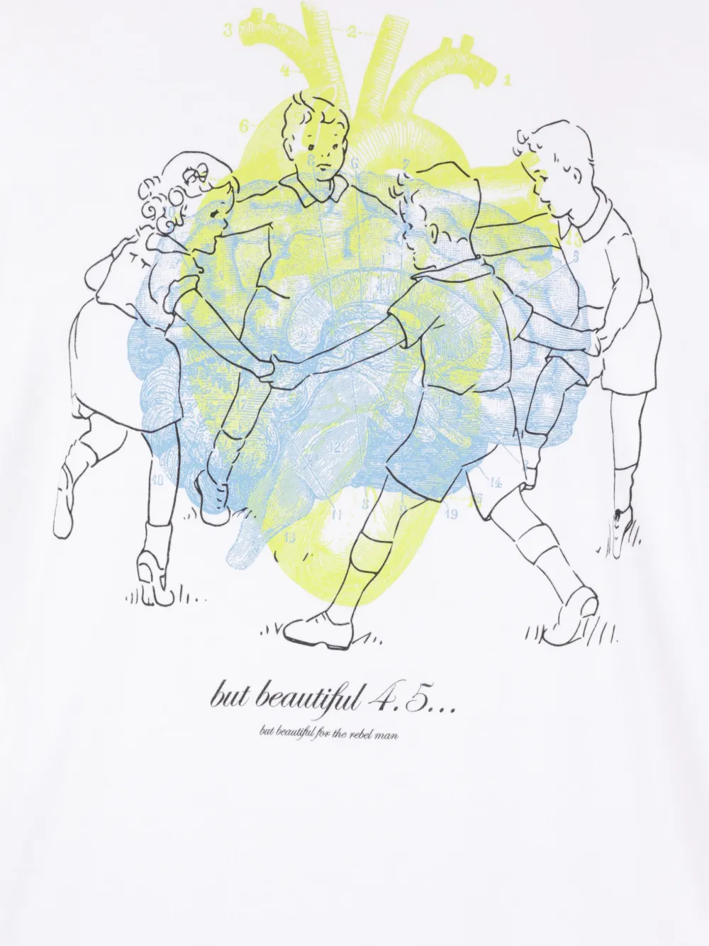 Undercover T-shirt met print Wit