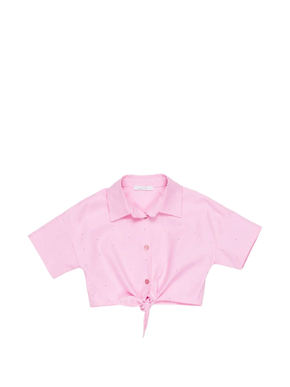 Miss Grant Kids tie-fastening top - Rosa