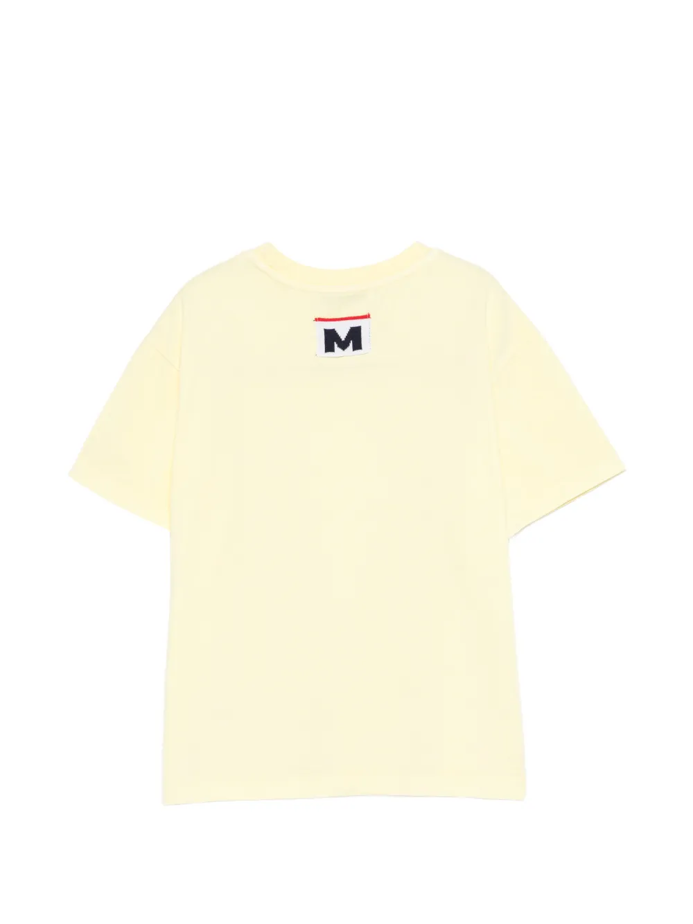  Msgm Kids Logo-print T-shirt - Yellow 