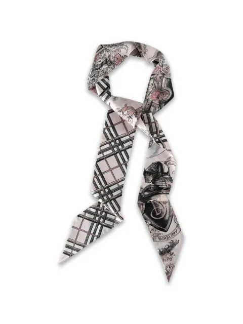 Burberry tartan graphic scarf