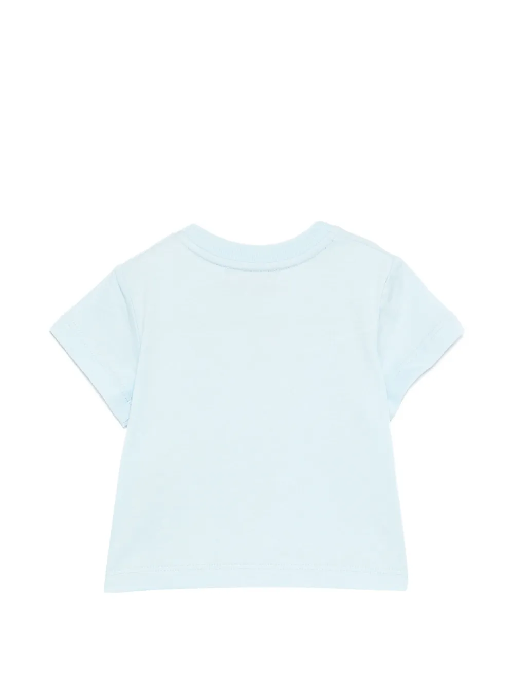 Moschino Kids T-shirt met beerdetail Blauw