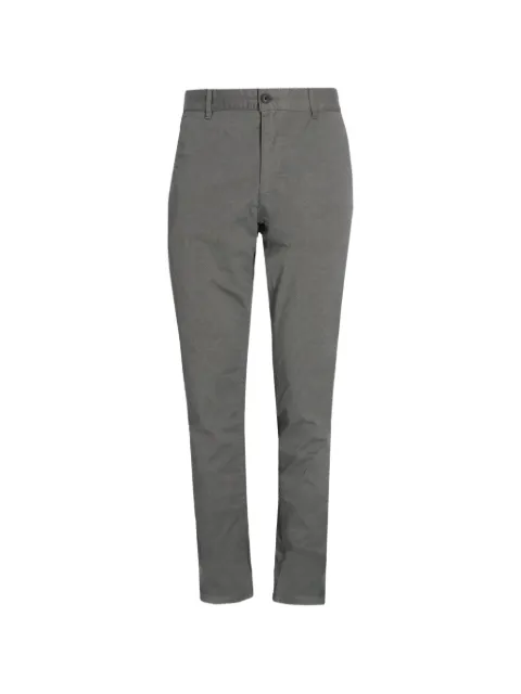 BOSS logo-patch chino trousers