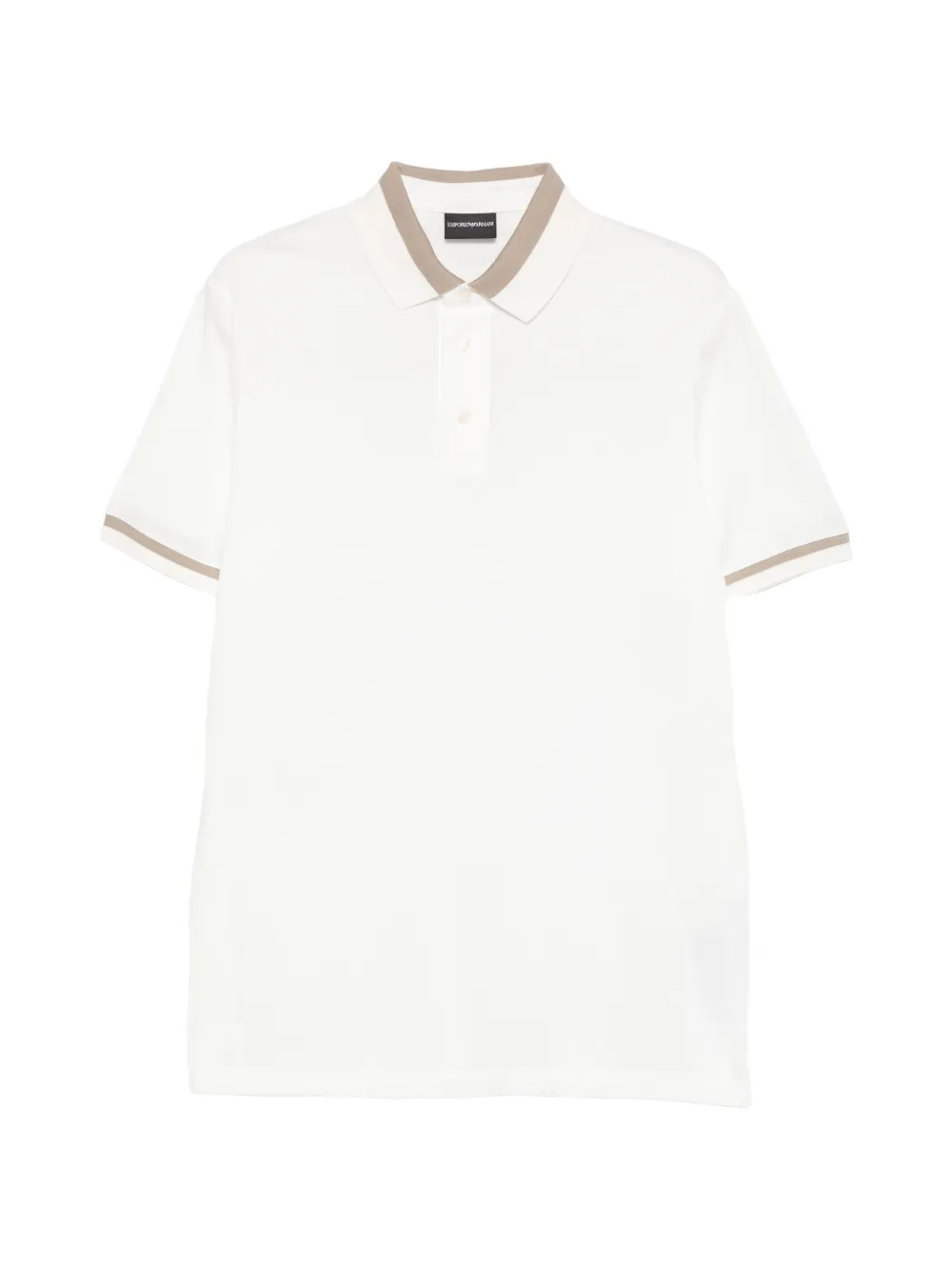 Emporio Armani short-sleeve polo shirt - Weiß