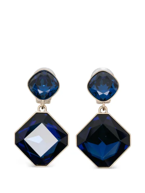 Giorgio Armani square drop earrings