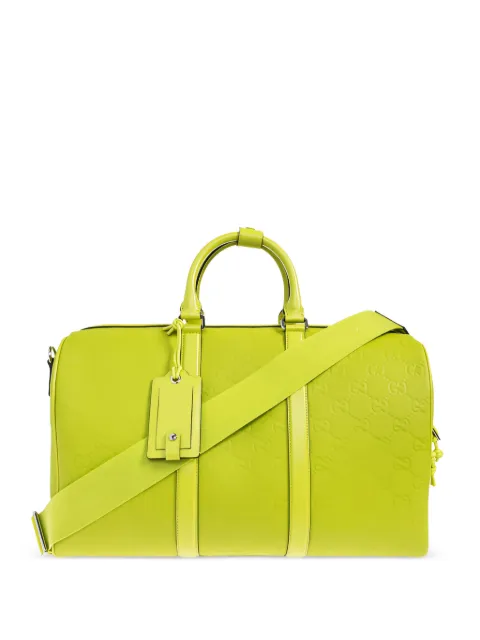 Gucci Edge embossed holdall