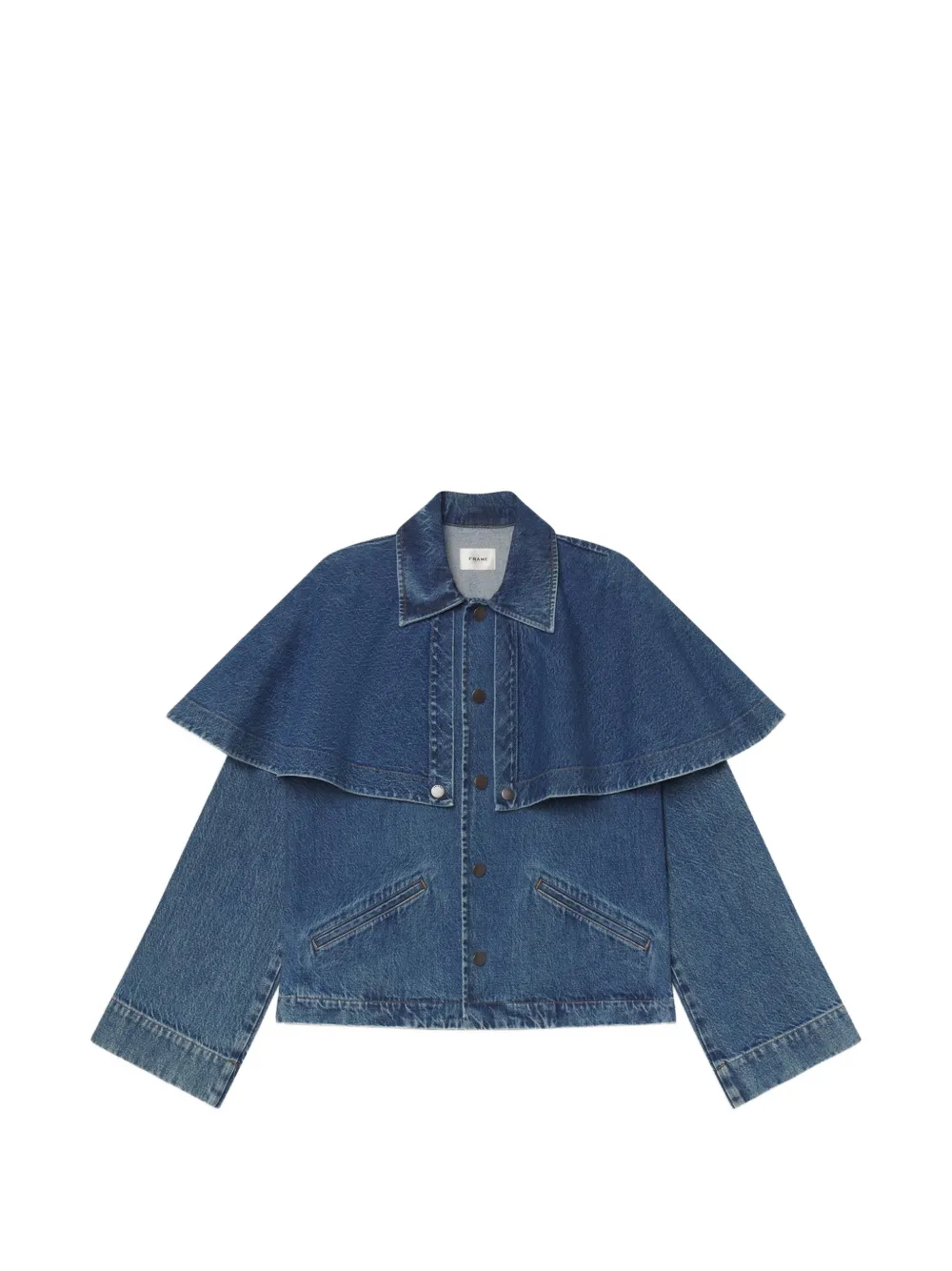 FRAME Cape denim jacket - Blu
