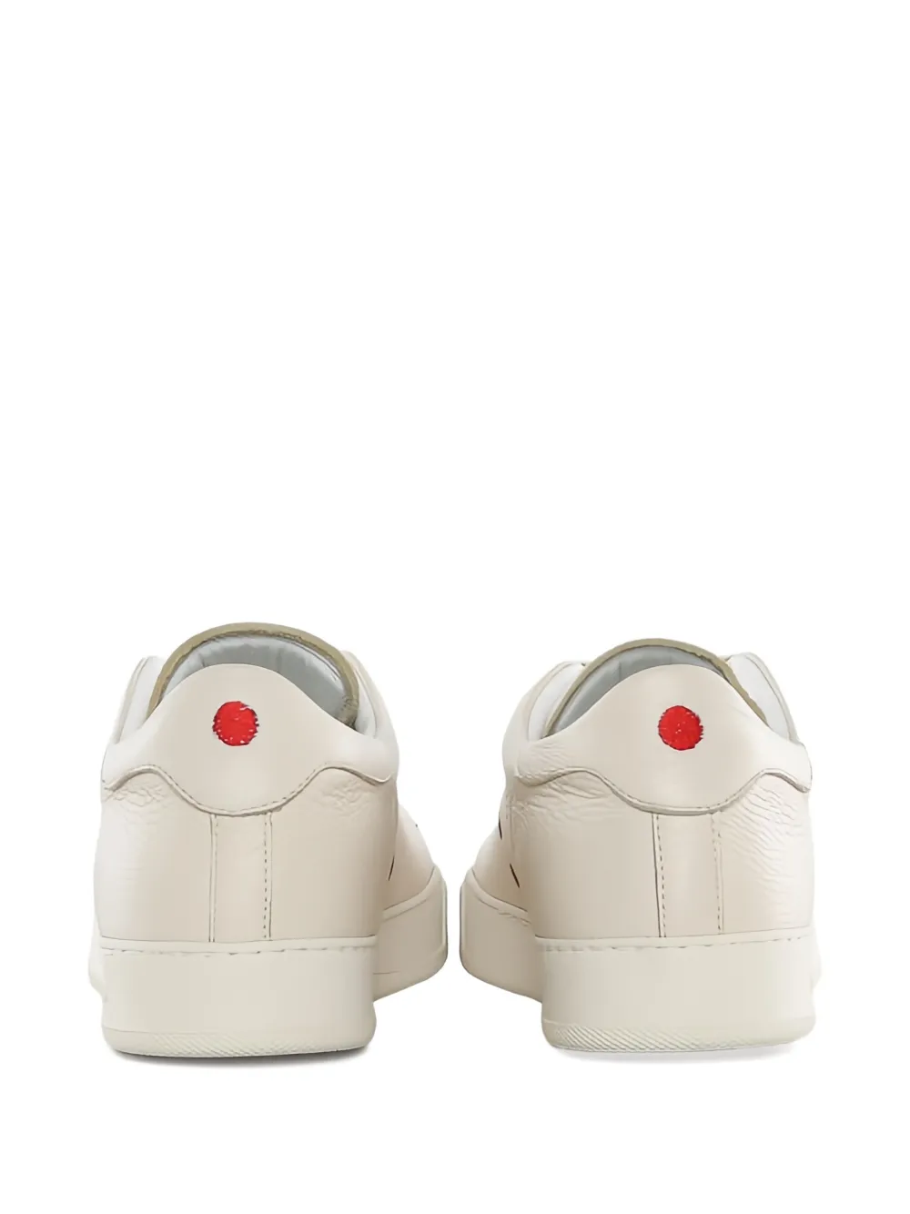 Kiton textured sneakers Beige