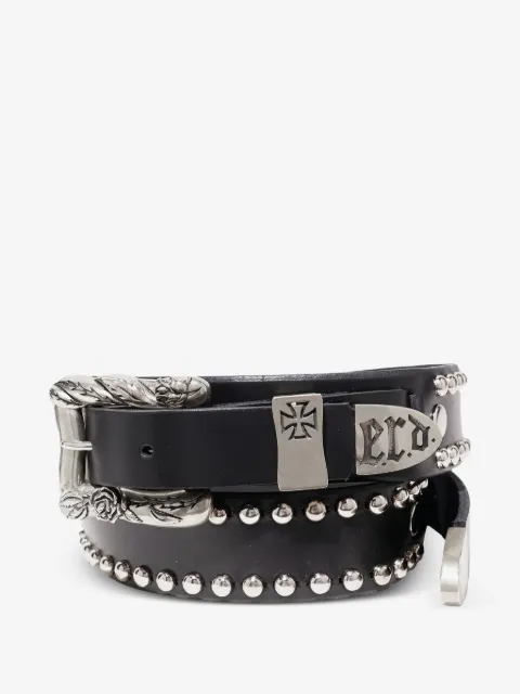 Enfants Riches Déprimés studded rose belt