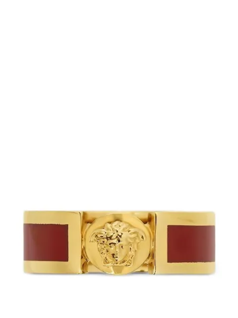 Versace Medusa-motif band ring