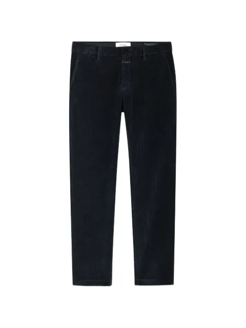 Closed corduroy trousers