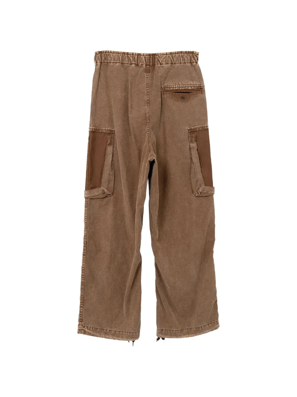  Maison Mihara Yasuhiro Patch-pocket Cargo Pants - Brown 