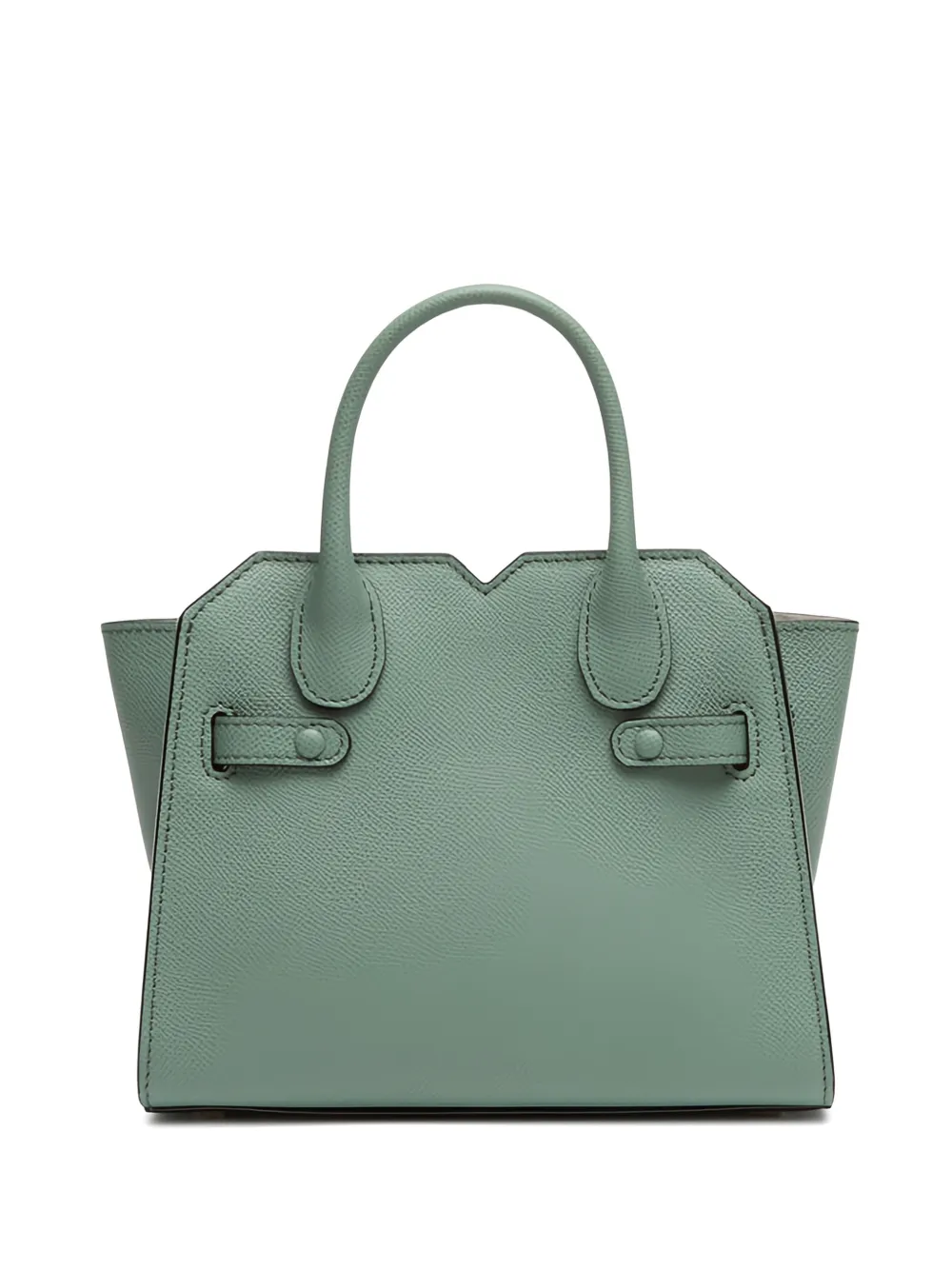  Valextra Leather Mini Bag - Green 
