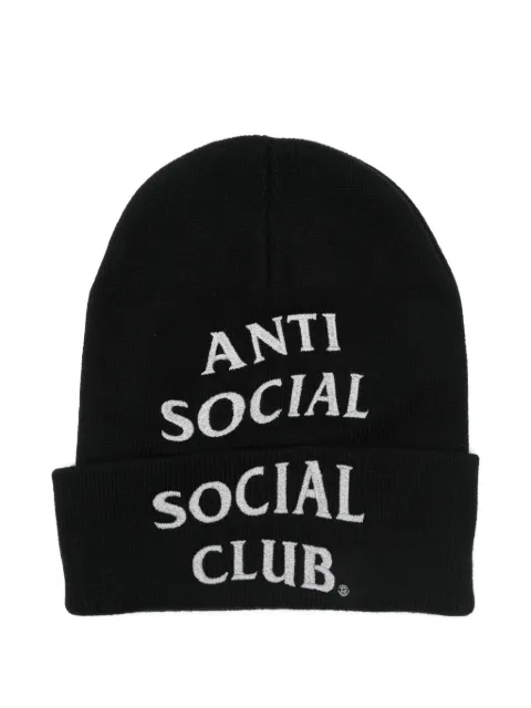 Anti Social Social Club gorro con logo bordado